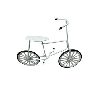 Metal Vintage Bicycle with Kickstand Country Antique Figurine Sculpture Decor